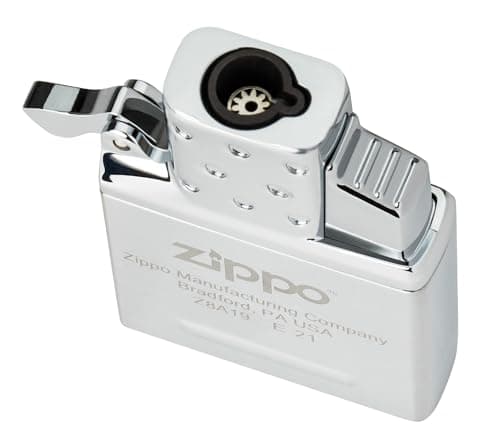 Image of Zippo 65826 Butane Lighter Insert - Single Torch, Chrome