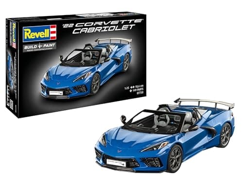 Image of Revell 07750 Corvette C8 Cabriolet 1:25 Scale - Unbuilt/Unpainted Plastic Model Kit