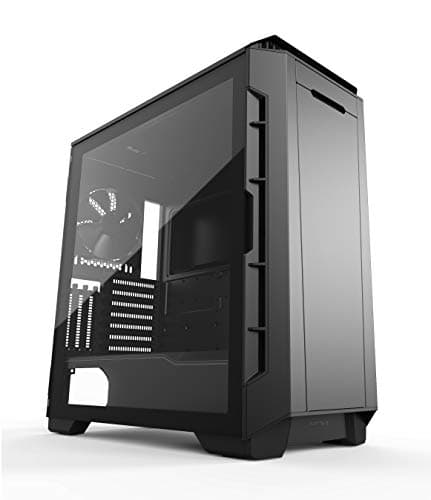 Image of Phanteks Eclipse P600S Silent Midi Tower PC Case, Black, 3 Pre-Installed Fans, Side Window, PH-EC600PSTG_BK01, Black (Window)