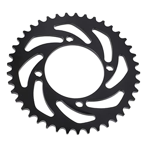 Image of 41T Rear Sprocket, 420 41T Motorcycle Chain Sprockets Rear Sprocket Cog Back Sprocket Steel for DIY ATV Karting Repair Accesories