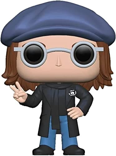 Image of POP Funko Rocks Vinyl Figure | John Lennon in Peacoat, Blue