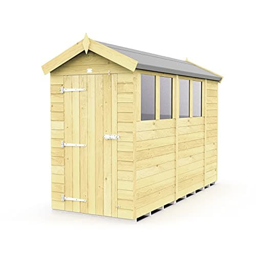 Image of Total Sheds 4x10 Apex Shed Fast 2-5 Days Delivery Anywhere In The U.K