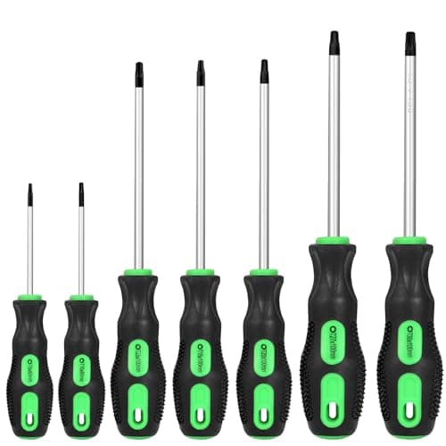 Image of GURADESIGN 7-Piece Magnetic Torx Screwdrivers Set, Magnetic Torx Driver Star Screwdrivers Set