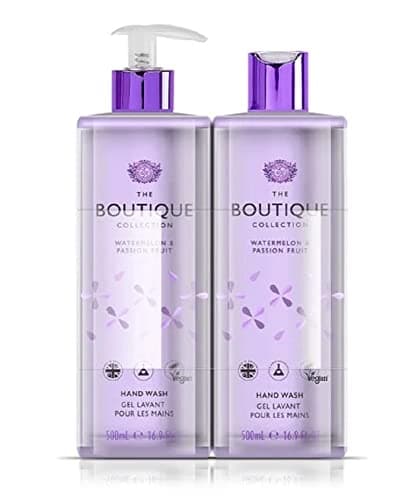 Image of Grace Cole Boutique Watermelon and Passion Fruit Vegan Hand Wash Duo Large Size 2 x 500ml