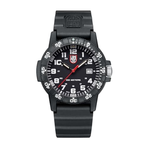Image of Luminox - Leatherback SEA Turtle Giant Blackout XS.ZC21 - Mens Watch 44mm - Divers Watch in Black Date Function - 100m Water Resistant - Mens Watches - Swiss Made