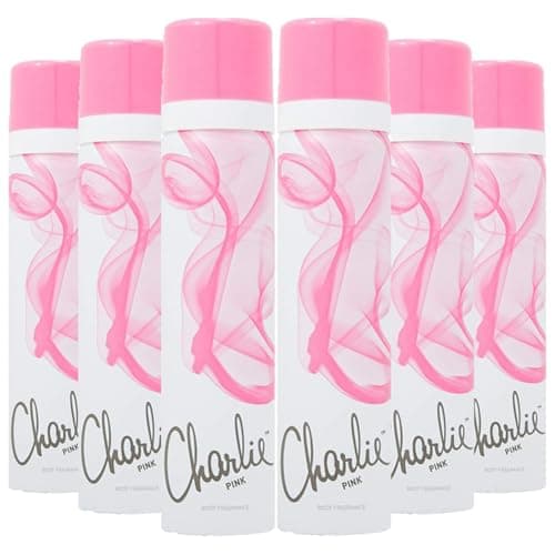 Image of 6x Charlie Pink Body Spray for Women 75ml – Long Lasting Fragrance Deodorant Spray – Refreshing Floral & Fruity Scent for Everyday Use – Classic Women’s Body Mist for Freshness