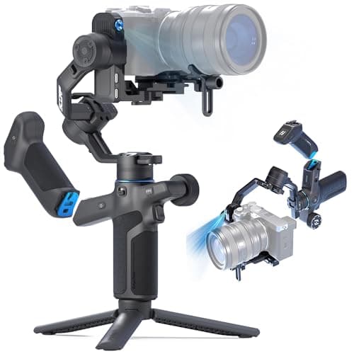 Image of [OFFICIAL] Feiyutech SCORP Mini 3 Pro-Gimbal Stabilizer with 3 Axis Stabilization,All in One Camera Gimbal,Built-in AI Tracking4.0,Detached Grip Handle,2KG Payload,Gesture Control,for Camera and Phone