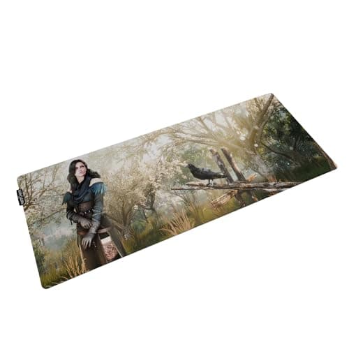 Image of The Witcher™ Desk Mat - Yennifer - 30cm x 80cm XL Neoprene Desk Mat