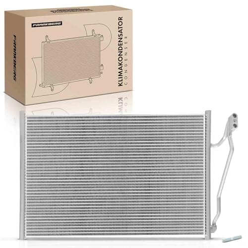 Image of Frankberg AC Condenser Air Conditioning Condenser Petrol with Dryer Compatible with S-Class W221 S420-S600 S-Class Coupe C216 CL500 CL600 S-Class Coupe C216 CL63 A.M.G Replace# 2215010354
