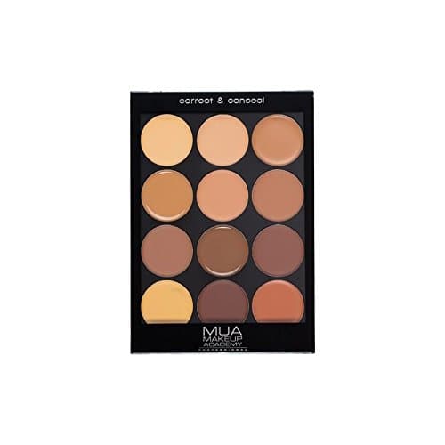 Image of MUA Professional Correct & Conceal Palette Dark