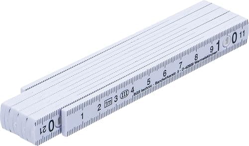 Image of BGS Diy 2054 | Folding Rule | 10 segments | 1 m