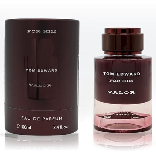 Image of VALOR by Tom Edward Men’s Eau de Parfum, 100 ml - With Spicy, Musk & Woody Notes | Long Lasting Perfume for Men
