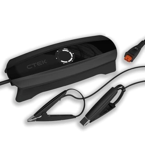 Image of CTEK CS ONE (Gen 2) with Wi-Fi, 12V Smart Battery Charger and Maintainer with App Control, Remote Monitoring, Adaptive Charging, and Polarity Free Clamps for Car & Motorcycle