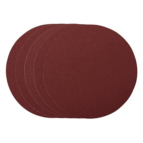 Image of Draper 305mm 5 -Piece Sanding Discs Set | 80 Grit Hook & Loop Sander Accessory | Multi- Surface Utility | Aluminium Oxide | 8mm Dust Extract Holes | 63753