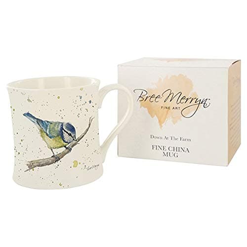 Image of Fine China Bree Merryn Betty Bluetit Animal Mug Boxed Collection 8.5x8cm