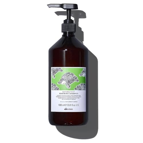 Image of Davines Natural Tech Renewing Shampoo (1000ml/33.81oz, For All Scalp and Hair Types)