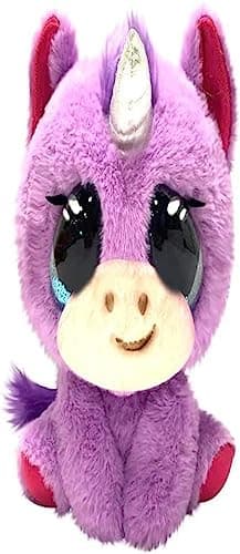 Image of EyeLuvs: Rosemary the Unicorn | 8-inch Unicorn Plush with Magical Glittery Eyes | Shake and Watch Their Eyes Sparkle | Collectible Plush for Kids Ages 3+