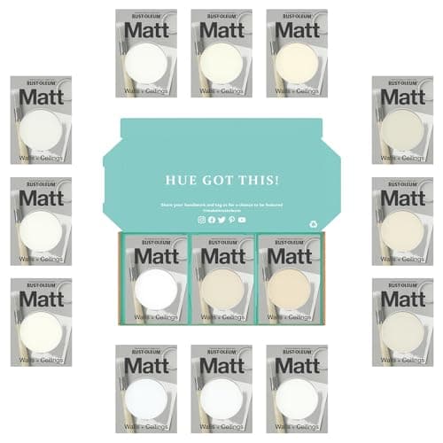 Image of Rust-Oleum Wall Paint in Matt Finish - Elegant Whites Tester Box