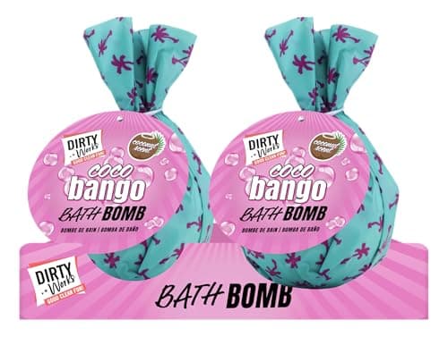 Image of Dirty Works Tropic Like It's Hot Coco-Bango Coconut Bath Bomb 150g