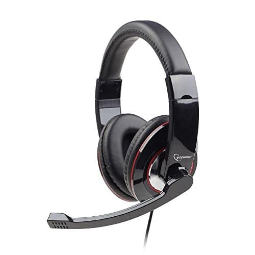 Image of Gembird MHS-U-001 headphones/headset Wired Head-band Calls/Music Black