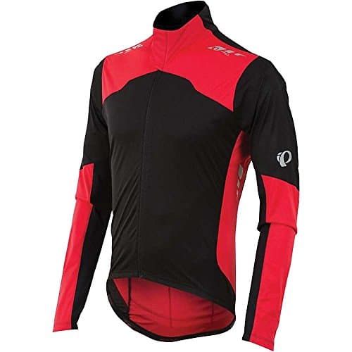 Image of PEARL IZUMI - Ride Men's Pro Aero Long Sleeve Jersey, Medium, Black/True Red