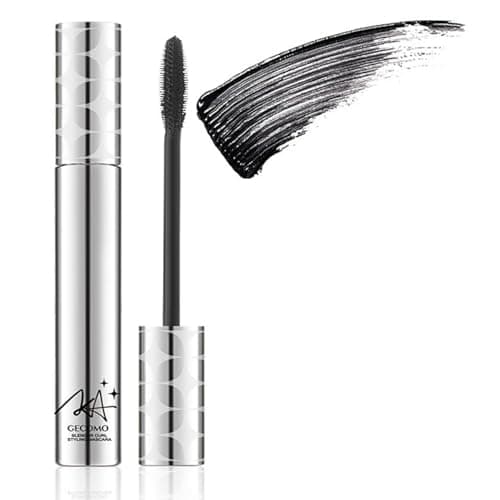 Image of Black Mascara for Older Women, Lengthening & Volumising Mascara for Fine or Thinning Lashes, Curling & Defining, Buildable Lightweight Formula for Natural or Bold Eye Makeup (# Black)