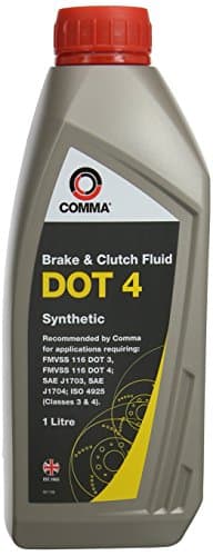 Image of Comma BF41L 1L DOT 4 Brake and Clutch Fluid, Grey