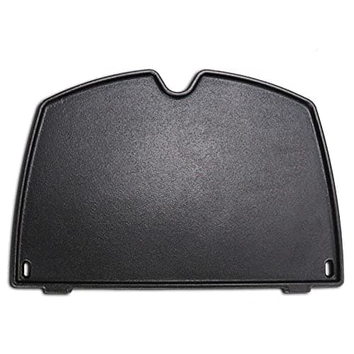 Image of 6559 Cast Iron Griddle for Weber Q 200 and Q 2000 Grill, Q200, Q220, Q240, Q260, Q2000, Q2200, Q2400 Series Grills (38.9 x 27.4 x 1.3cm)