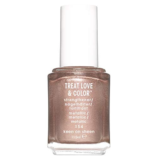 Image of essie Nail Polish Strengthening Treat Love Colour 154 Keen on Sheen TLC Care Nail Varnish 13.5 ml