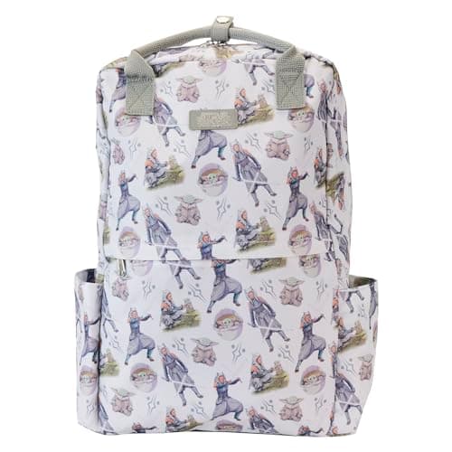 Image of Loungefly Disney: Backpack: Star Wars: Ahsoka AOP - Premium Vegan Leather - Gift Idea - Official Merchandise - for Boys, Girls Men and Women - TV Fans