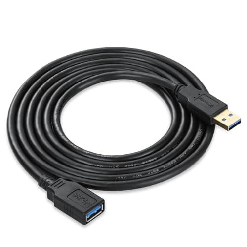 Image of XBOHJOE USB 3.0 Extension Cable 5m/15FT USB 3.0 Extender High Speed Cord Type A Male to A Female Extension Cable for USB Mouse,Keyboard Extension cable