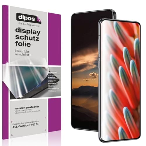 Image of dipos I 4x Screen Protector compatible with TCL Onetouch 4022s Protection Films clear