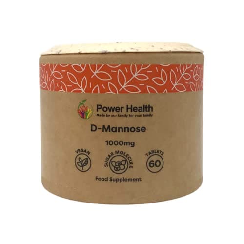 Image of Power Health D-Mannose 1000mg 60 Tablets