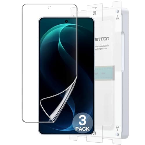 Image of JETech Screen Protector for Samsung Galaxy S26 Ultra, Flexible TPU Film with Easy Installation Tray, Fingerprint ID Compatible, HD Clear, 3-Pack