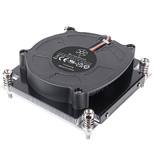 Image of Silverstone XE01-1700A 1U Server/Workstation Low Profile CPU Cooler for Intel 1700