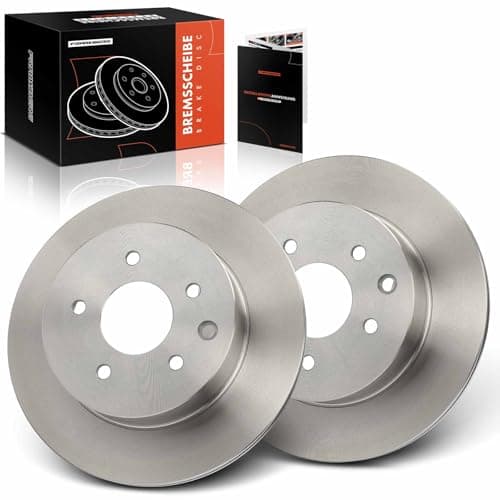 Image of Frankberg Brake Disc Set incl. 2x Discs Rear Vented Ø292mm Compatible with Qashqai +2 I J10 NJ10 Leaf ZE1 X-Trail T31 Replace# 432003112R,432068H701