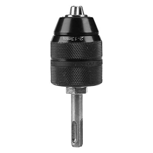 Image of 2-13MM Drill Chuck, Metal Keyless Drill Chuck Converter with SDS Adapter,Quick-Change SDS Shank for Electric Hammer