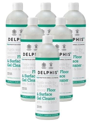 Image of Case of 6 x Delphis Eco Professional Cleaning Floor and Surface Gel Cleaner 700ml