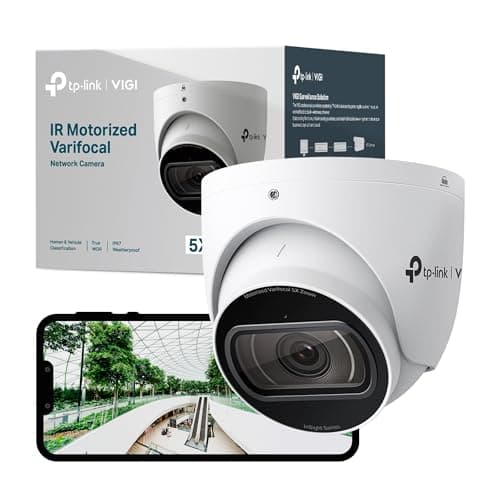 Image of VIGI InSight S445ZI 4MP IR Motorized Varifocal Turret Network Camera, PoE Support, Ultra HD CCTV Camera with 5X Optical Zoom, People & Vehicle Analytics, Human & Vehicle Classification, Two-Way Audio
