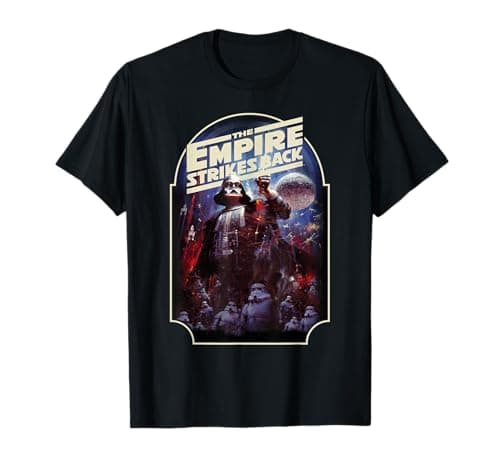 Image of Star Wars The Empire Strikes Back Vintage Poster T-Shirt T-Shirt