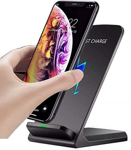 Image of Samsung Galaxy wireless charger, Fast Charger for S25| S24| S23 | S22 | S21+ |S21 Ultra| S20 | S10 | S9 Plus| S8 | S7, Note 20 | 10 | 9 | 8, Z Flip 4 | 3 | Z Fold4