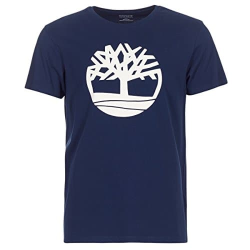 Image of Timberland Men's Kennebec River T-Shirt, Blue (Dark Sapphire Tree K52), Small