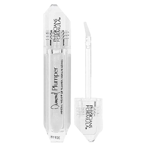 Image of Physician's Formula, Inc., Diamond Plumper, Lip Plumper with Hydrating, Nourishing and Plumping Formula, Lip Gloss with Lustrous Diamond Dust for a Gemstone-like Shine, Diamond Marquise