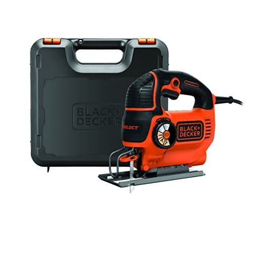 Image of Black & Decker KS801SEK-GB 550 W Pendulum Jigsaw with Blade