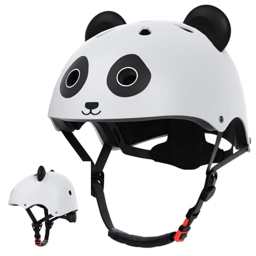 Image of KORIMEFA Cute Toddler Helmet for 1-6 Years Little Kids, Balance Bike/Tricycle/Scooter/Skateboard Protection Helmet, Multi-Sports Adjustable Helmet for Boys Girls, 44-50cm