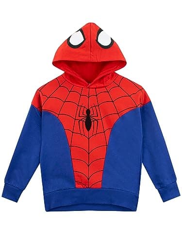 Image of Marvel Boys Spiderman Hoodie | Red 2-3 Years