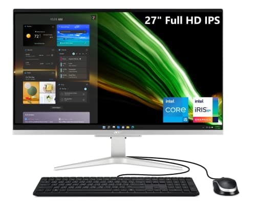 Image of Acer Consumer Aspire C27 1655 URi5 27 Inch AIO