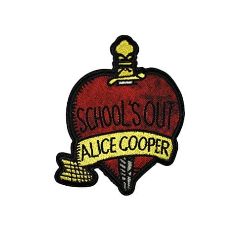 Image of C&D Visionary Alice Cooper School's Out Patch, Black