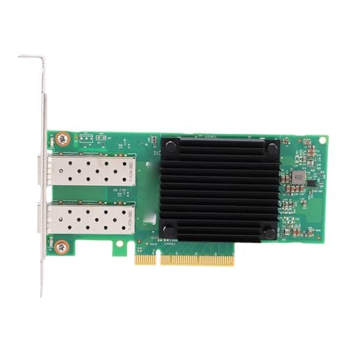 Image of Generic High Performance 2 Port Ethernet Network Adapter Card with 25G SFP28 Ports for Server Network,Low Power Adapter
