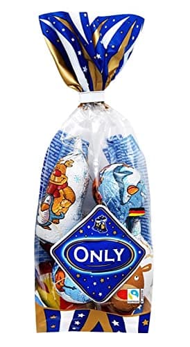 Image of Milk Chocolate Assorted Novelty Christmas Tree Decorations - 100g